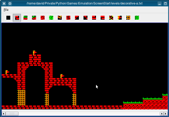 Desktop version of a level editor.