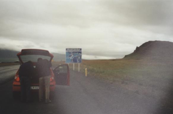 Dave, Gordon and the car