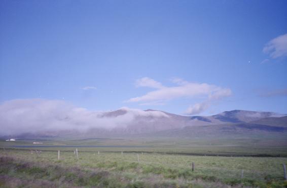 Mountains and cloud over the valley