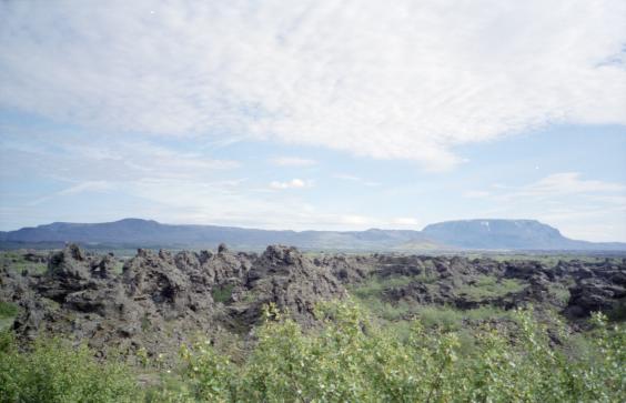 A view over Dimmuborgir